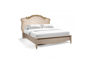 Двуспальная кровать Моника 160х200(капучино эмаль)