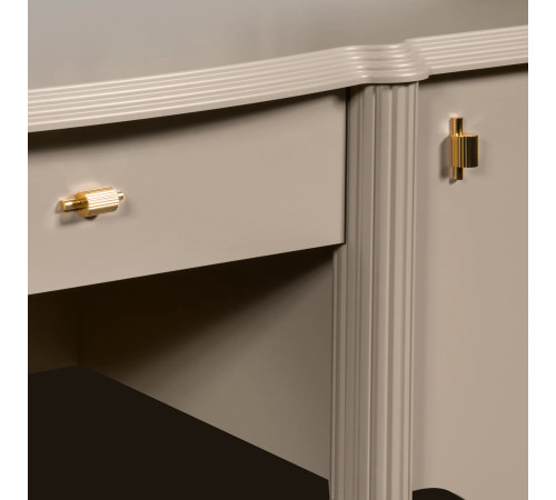 Туалетный столик  Моника (Капучино эмаль)