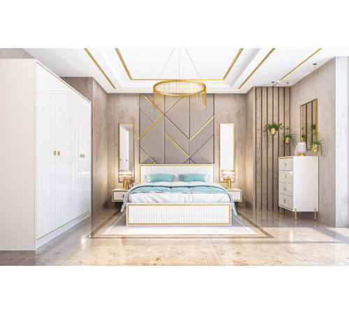 Бельевой комод для спальни Люксор МН-042-12