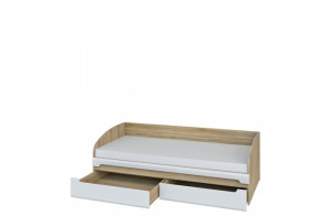 Односпальная кровать с 2-мя ящиками Леонардо МН-026-12