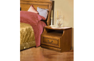 Тумба прикроватная Нинель ММ-167-03 (табак+тп)