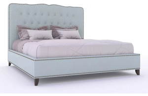 Двуспальная кровать Амаль MUR-IK-AMAL с мягкой спинкой